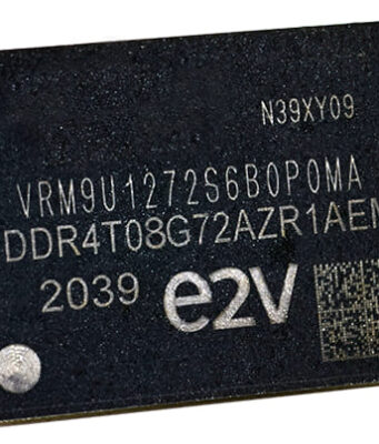 Chip de memoria DDR4 de 8 GB certificado para aplicaciones espaciales