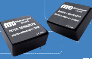 Convertidores CC/CC MI2000BRU de 20 W con diseño compacto