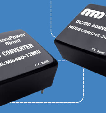 Convertidores CC/CC MI2000BRU de 20 W con diseño compacto